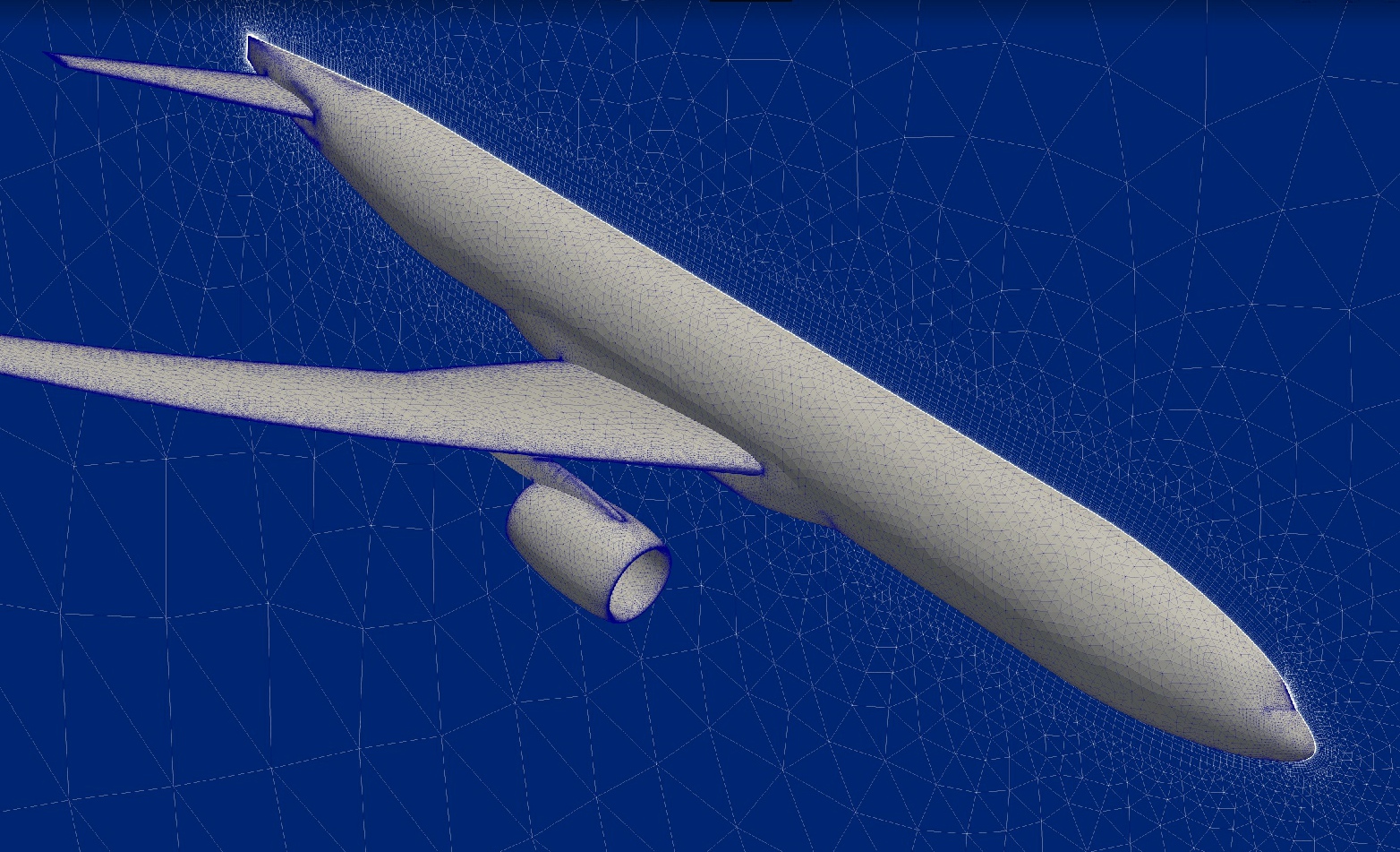 Geometry cleanup and meshing